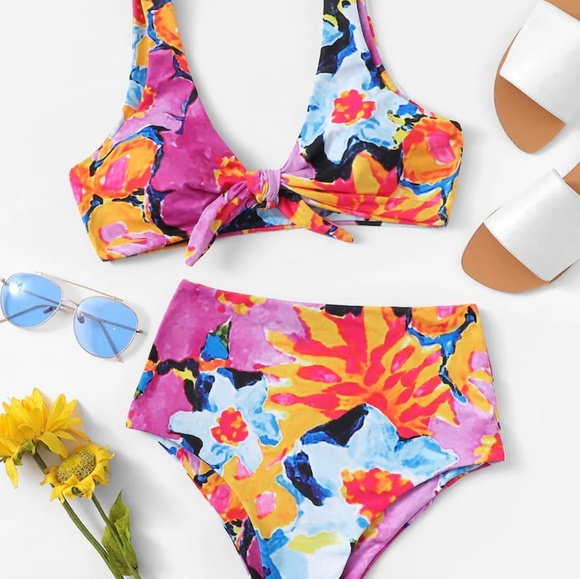 Other - BOGO New High waisted swimsuit bikini - M